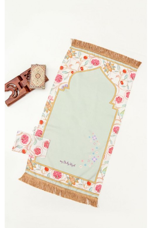 Sajadah Travel Azzura Rumbai Mint